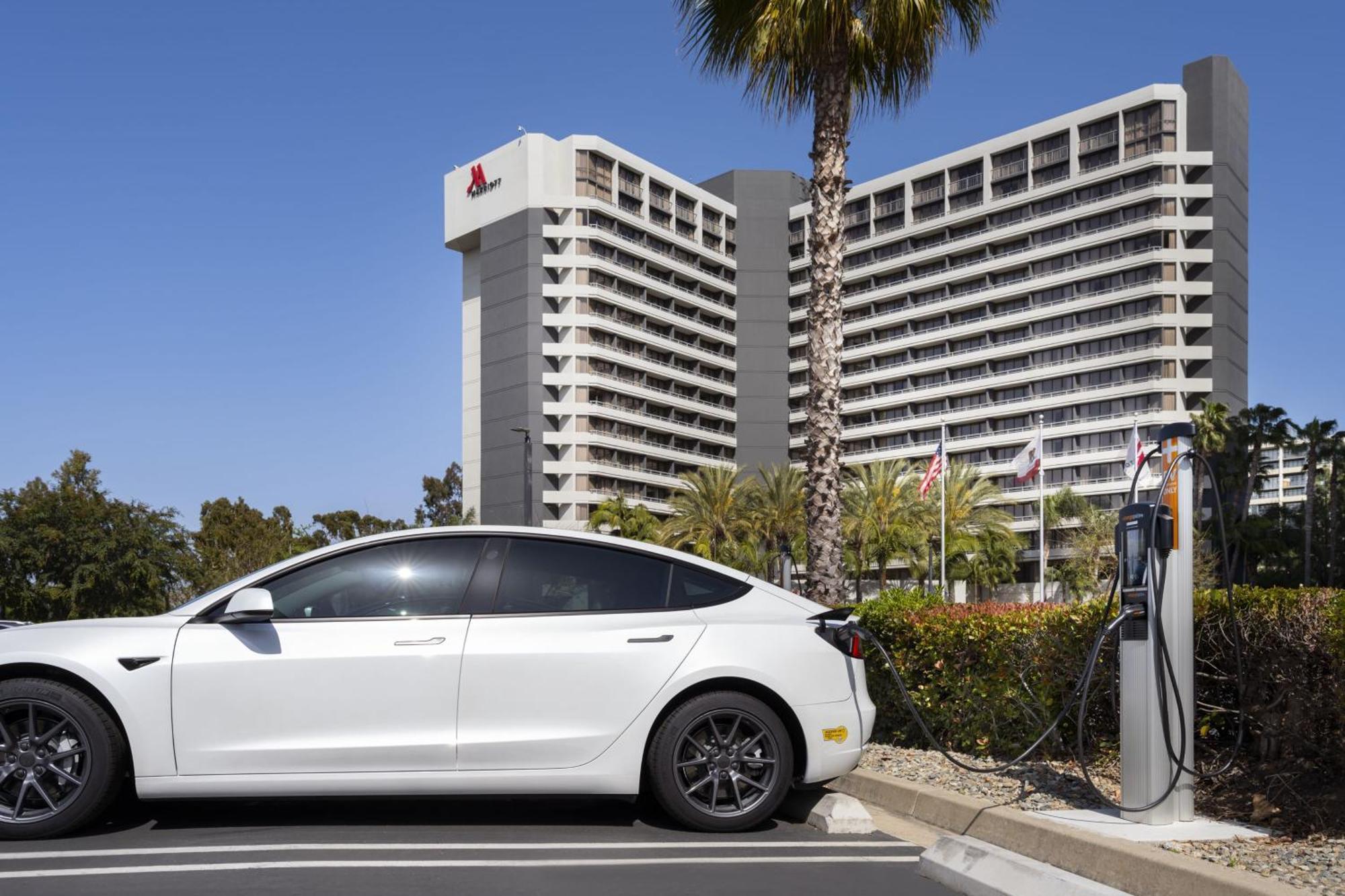 Hotel Irvine Marriott Exterior foto